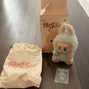 Authentic Labubu Have a Seat opened (QUQU)